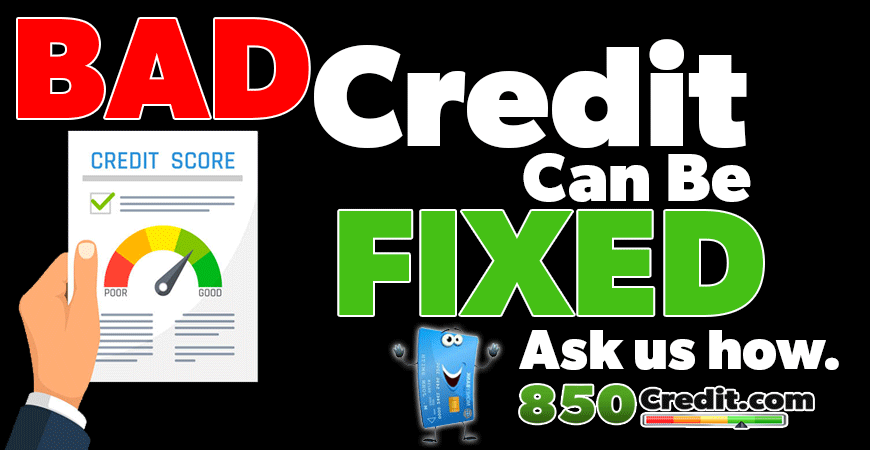 Bad Credit Can Be Fixed